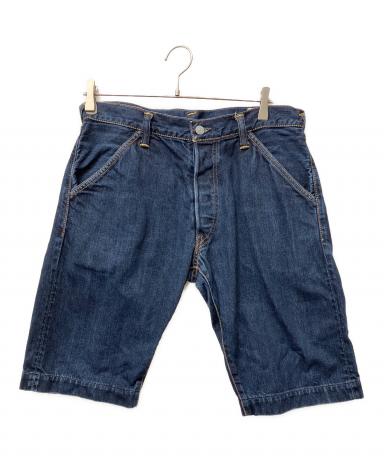 中古・古着通販】EVISU (エヴィス) デニムハーフパンツ インディゴ