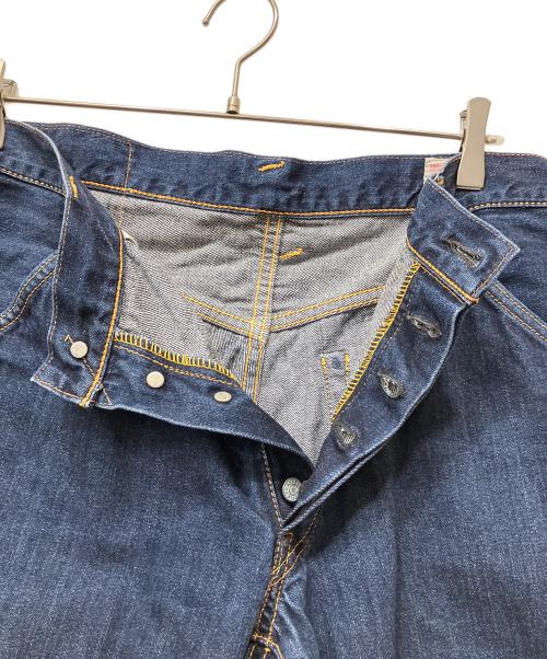 EVISU（エヴィス）EVISU (エヴィス) デニムハーフパンツ インディゴ サイズ:86cm (W34)の古着・服飾アイテム
