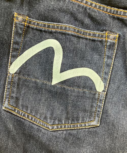 EVISU（エヴィス）EVISU (エヴィス) デニムハーフパンツ インディゴ サイズ:86cm (W34)の古着・服飾アイテム