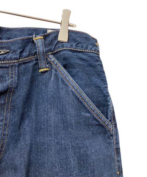 EVISU（エヴィス）EVISU (エヴィス) デニムハーフパンツ インディゴ サイズ:86cm (W34)の古着・服飾アイテム