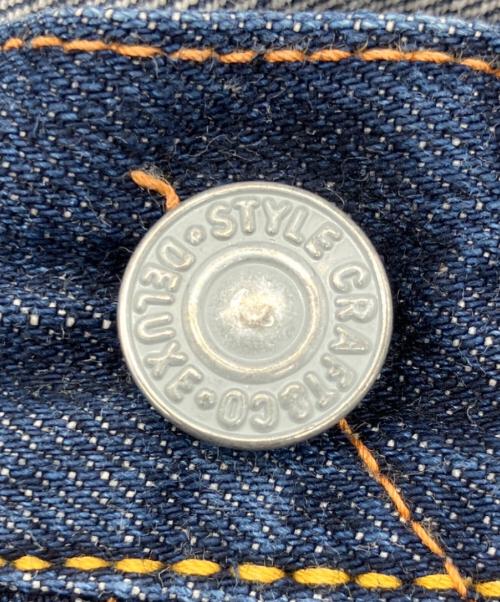 EVISU（エヴィス）EVISU (エヴィス) デニムハーフパンツ インディゴ サイズ:86cm (W34)の古着・服飾アイテム