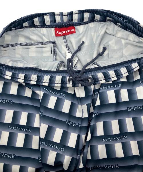 SUPREME（シュプリーム）SUPREME (シュプリーム) Grid Soccer Short ネイビー×ホワイト サイズ:Ｍの古着・服飾アイテム