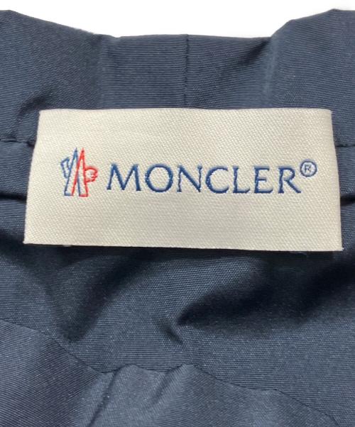 MONCLER（モンクレール）MONCLER (モンクレール) 半袖ワンピース ホワイト×ネイビー サイズ:不明の古着・服飾アイテム