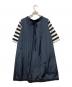MONCLER (モンクレール) 半袖ワンピース ホワイト×ネイビー サイズ:不明：16000円