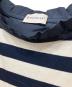 中古・古着 MONCLER (モンクレール) 半袖ワンピース ホワイト×ネイビー サイズ:不明：16000円