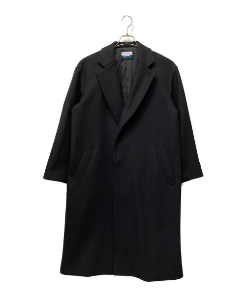 MAISON SPECIAL（メゾンスペシャル）MAISON SPECIAL (メゾンスペシャル) Super140s Prime-Over Melton Chesterfield Coat ブラックの古着・服飾アイテム