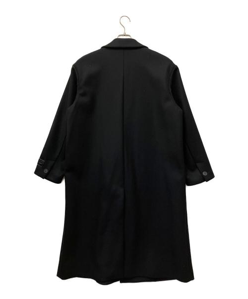 MAISON SPECIAL（メゾンスペシャル）MAISON SPECIAL (メゾンスペシャル) Super140s Prime-Over Melton Chesterfield Coat ブラックの古着・服飾アイテム