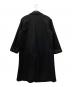 MAISON SPECIAL (メゾンスペシャル) Super140s Prime-Over Melton Chesterfield Coat ブラック：16000円