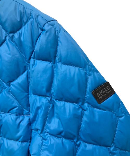 AIGLE（エーグル）AIGLE (エーグル) ダウンジャケット スカイブルー サイズ:0XLの古着・服飾アイテム
