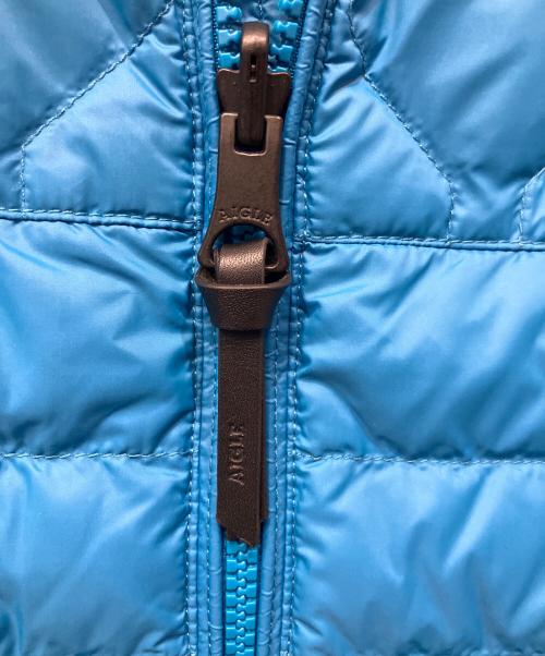 AIGLE（エーグル）AIGLE (エーグル) ダウンジャケット スカイブルー サイズ:0XLの古着・服飾アイテム