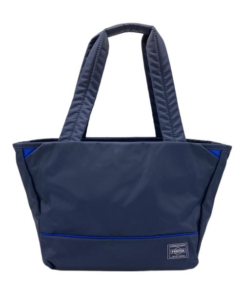 PORTER（ポーター）PORTER (ポーター) ポータームース ミニトートバッグ ネイビーの古着・服飾アイテム