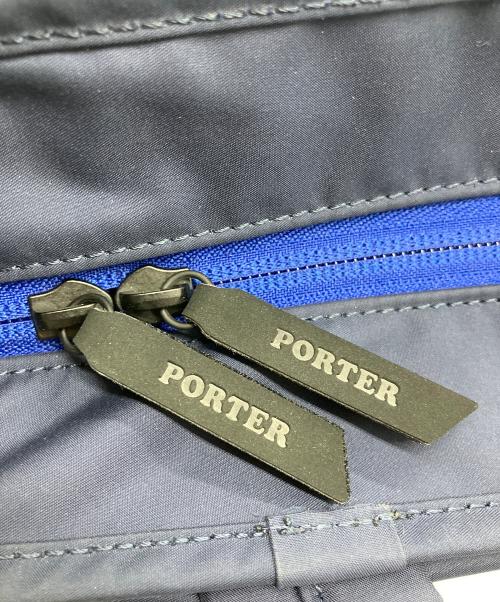 PORTER（ポーター）PORTER (ポーター) ポータームース ミニトートバッグ ネイビーの古着・服飾アイテム