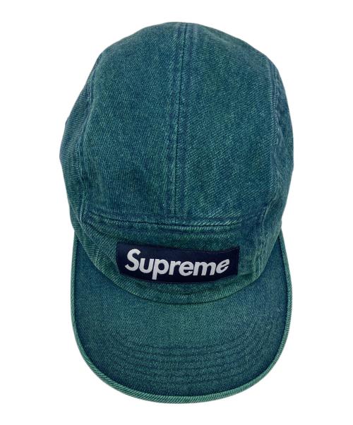SUPREME（シュプリーム）Supreme (シュプリーム) Denim Camp Cap グリーンの古着・服飾アイテム