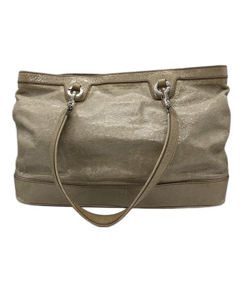 CELINE（セリーヌ）CELINE (セリーヌ) トートバッグ グリーンの古着・服飾アイテム