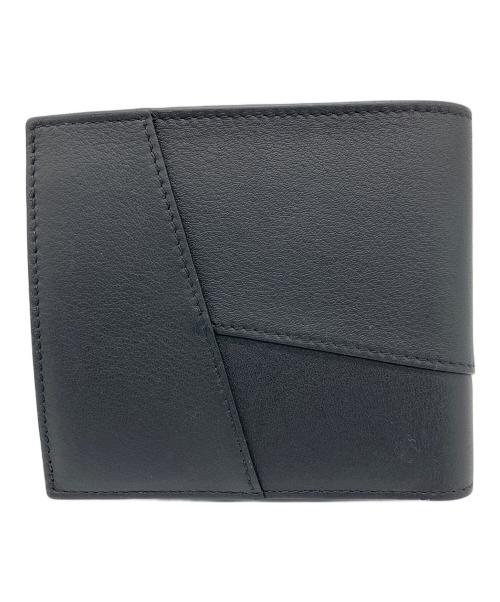 LOEWE（ロエベ）LOEWE (ロエベ) パズル バイフォールド コインウォレット ブラックの古着・服飾アイテム