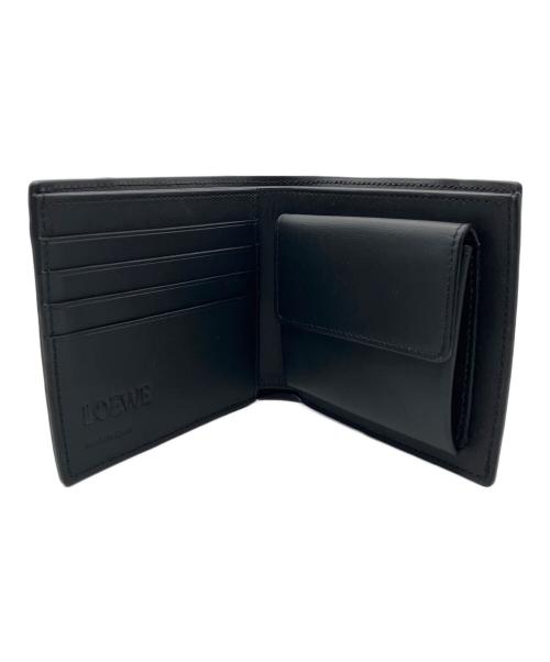 LOEWE（ロエベ）LOEWE (ロエベ) パズル バイフォールド コインウォレット ブラックの古着・服飾アイテム