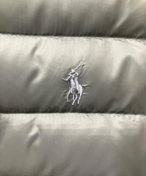 POLO RALPH LAUREN（ポロ・ラルフローレン）POLO RALPH LAUREN (ポロ・ラルフローレン) ダウンベスト ブラック サイズ:XSの古着・服飾アイテム