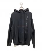 RAF SIMONS×FRED PERRYラフシモンズ×フレッドペリー）の古着「プルオーバーパーカー」｜ブラック