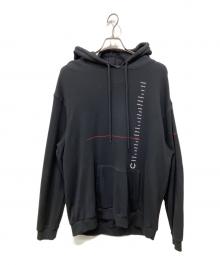 RAF SIMONS×FRED PERRY（ラフシモンズ×フレッドペリー）の古着「プルオーバーパーカー」｜ブラック