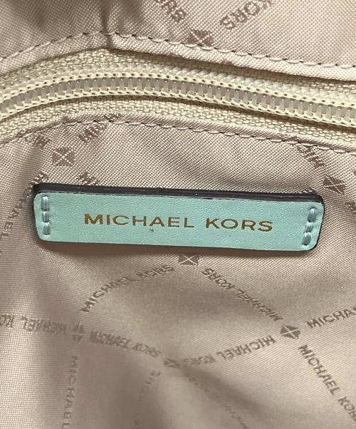 MICHAEL KORS（マイケルコース）MICHAEL KORS (マイケルコース) ハンドバッグ ミントグリーンの古着・服飾アイテム