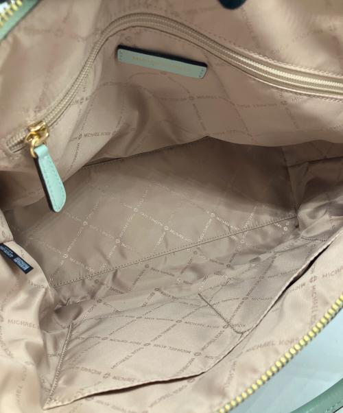 MICHAEL KORS（マイケルコース）MICHAEL KORS (マイケルコース) ハンドバッグ ミントグリーンの古着・服飾アイテム