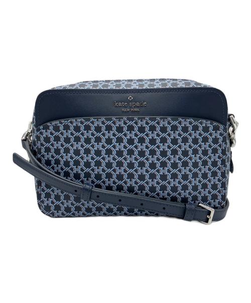 Kate Spade（ケイトスペード）Kate Spade (ケイトスペード) ショルダーバッグ ブルー×ネイビーの古着・服飾アイテム