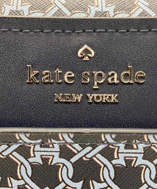 Kate Spade（ケイトスペード）Kate Spade (ケイトスペード) ショルダーバッグ ブルー×ネイビーの古着・服飾アイテム