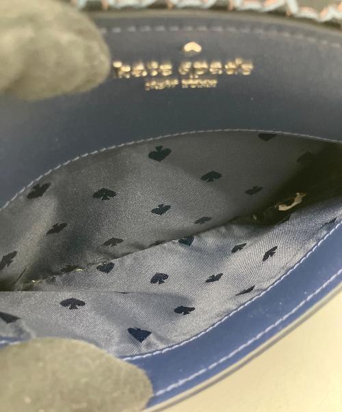 Kate Spade（ケイトスペード）Kate Spade (ケイトスペード) ショルダーバッグ ブルー×ネイビーの古着・服飾アイテム