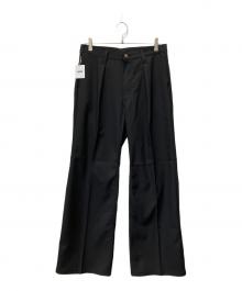 Wrangler（ラングラー）の古着「フレアスラックス」｜ブラック