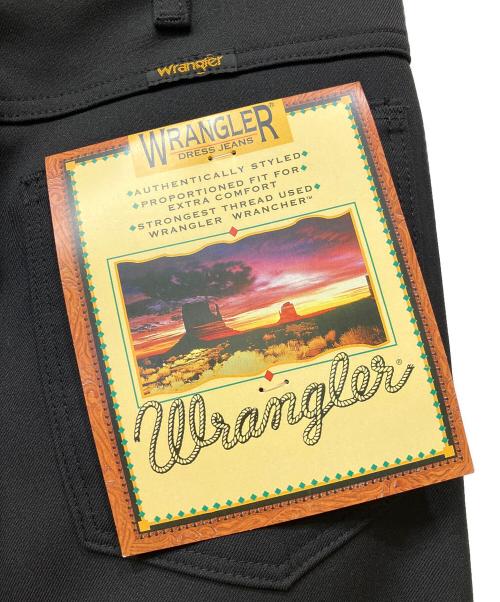 Wrangler（ラングラー）Wrangler (ラングラー) フレアスラックス ブラック サイズ:Mの古着・服飾アイテム