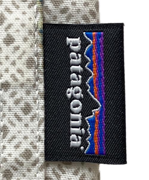 Patagonia（パタゴニア）Patagonia (パタゴニア) 半袖シャツ ホワイト×ベージュ サイズ:Mの古着・服飾アイテム