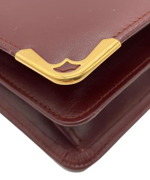 Cartier（カルティエ）Cartier (カルティエ) マストライン ワインレッドの古着・服飾アイテム