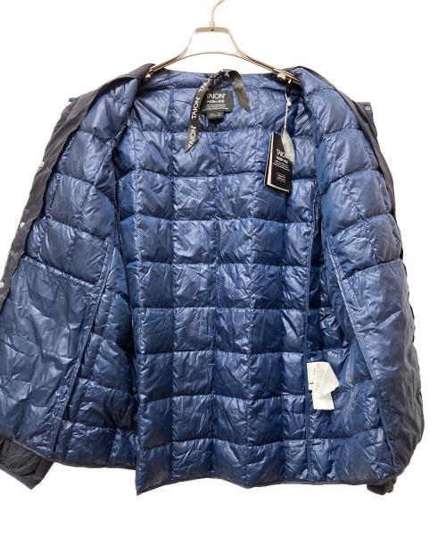 TAION（タイオン）TAION (タイオン) ベーシック クルーネックボタン インナーダウンジャケット ネイビー サイズ:3XLの古着・服飾アイテム