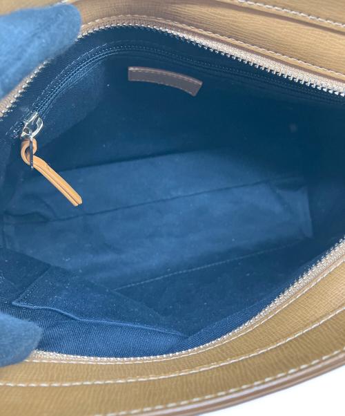 PAUL SMITH（ポールスミス）PAUL SMITH (ポールスミス) カラードチップレザー トートバッグ キャメルの古着・服飾アイテム