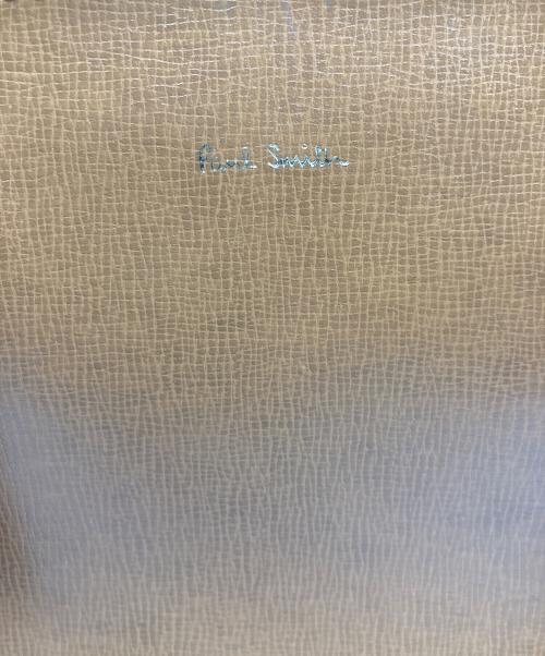 PAUL SMITH（ポールスミス）PAUL SMITH (ポールスミス) カラードチップレザー トートバッグ キャメルの古着・服飾アイテム