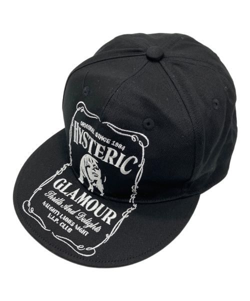 Hysteric Glamour（ヒステリックグラマー）Hysteric Glamour (ヒステリックグラマー) キャップ ブラック サイズ:Freeの古着・服飾アイテム