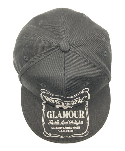 Hysteric Glamour（ヒステリックグラマー）Hysteric Glamour (ヒステリックグラマー) キャップ ブラック サイズ:Freeの古着・服飾アイテム