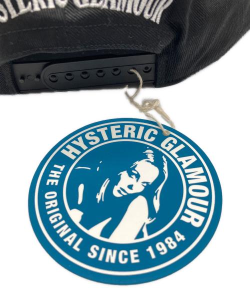 Hysteric Glamour（ヒステリックグラマー）Hysteric Glamour (ヒステリックグラマー) キャップ ブラック サイズ:Freeの古着・服飾アイテム