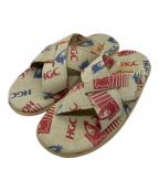 Hysteric Glamour×ISRAND SLIPPERヒステリックグラマー×アイランドスリッパ）の古着「クロスストラップサンダル」｜マルチカラー