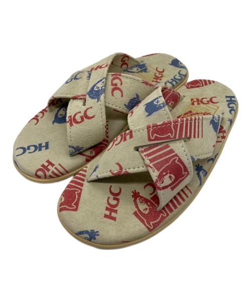 Hysteric Glamour（ヒステリックグラマー）Hysteric Glamour (ヒステリックグラマー) ISRAND SLIPPER (アイランドスリッパ) クロスストラップサンダル マルチカラー サイズ:6の古着・服飾アイテム