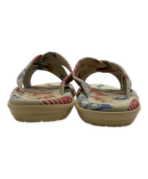 Hysteric Glamour（ヒステリックグラマー）Hysteric Glamour (ヒステリックグラマー) ISRAND SLIPPER (アイランドスリッパ) クロスストラップサンダル マルチカラー サイズ:6の古着・服飾アイテム