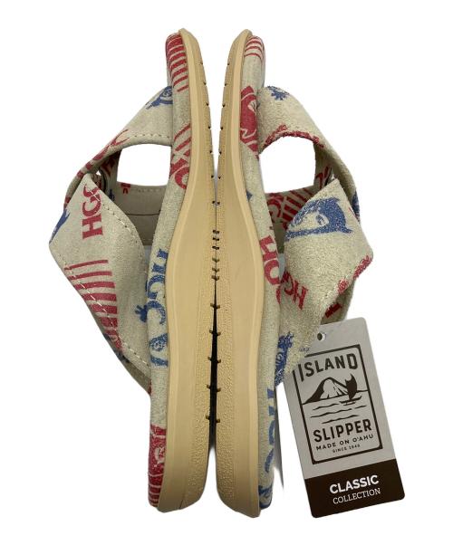 Hysteric Glamour（ヒステリックグラマー）Hysteric Glamour (ヒステリックグラマー) ISRAND SLIPPER (アイランドスリッパ) クロスストラップサンダル マルチカラー サイズ:6の古着・服飾アイテム