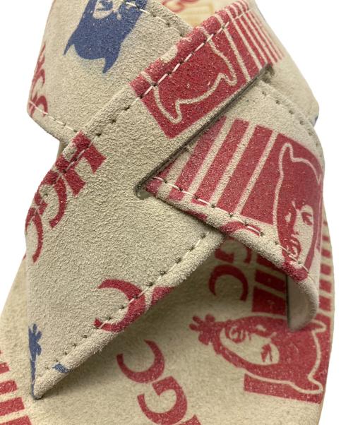 Hysteric Glamour（ヒステリックグラマー）Hysteric Glamour (ヒステリックグラマー) ISRAND SLIPPER (アイランドスリッパ) クロスストラップサンダル マルチカラー サイズ:6の古着・服飾アイテム