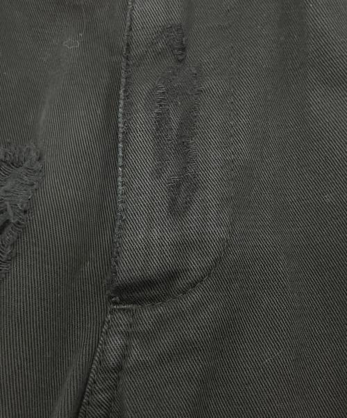 DOLCE & GABBANA（ドルチェ＆ガッバーナ）DOLCE & GABBANA (ドルチェ＆ガッバーナ) ダメージ加工デニムパンツ ブラック サイズ:46の古着・服飾アイテム