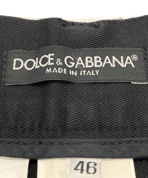 DOLCE & GABBANA（ドルチェ＆ガッバーナ）DOLCE & GABBANA (ドルチェ＆ガッバーナ) ダメージ加工デニムパンツ ブラック サイズ:46の古着・服飾アイテム