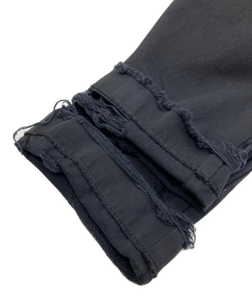 DOLCE & GABBANA（ドルチェ＆ガッバーナ）DOLCE & GABBANA (ドルチェ＆ガッバーナ) ダメージ加工デニムパンツ ブラック サイズ:46の古着・服飾アイテム