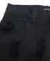 中古・古着 DOLCE & GABBANA (ドルチェ＆ガッバーナ) ダメージ加工デニムパンツ ブラック サイズ:46：8000円