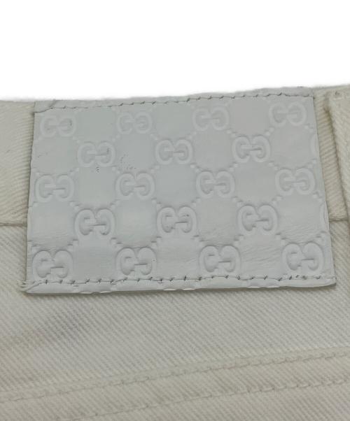 GUCCI（グッチ）GUCCI (グッチ) スキニーデニムパンツ ホワイト サイズ:46の古着・服飾アイテム