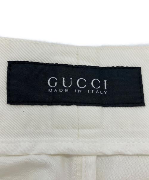 GUCCI（グッチ）GUCCI (グッチ) デニムパンツ ホワイト サイズ:46の古着・服飾アイテム