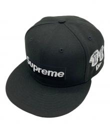 SUPREME×New Era（シュプリーム×ニューエラ）の古着「キャップ」｜ブラック